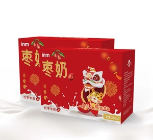 温州一鸣真鲜奶吧 一鸣红枣牛奶 200ml*12瓶 2箱 全国包邮