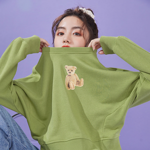 墨绿色卫衣女薄款