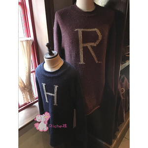 北京环球影城代购ubr哈利波特毛衣罗恩妈妈圣诞羊毛秋冬季亲子装