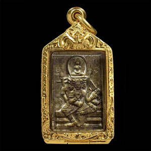 泰国佛牌 正牌 老牌 龙婆doo2522四面佛 四面神佛牌