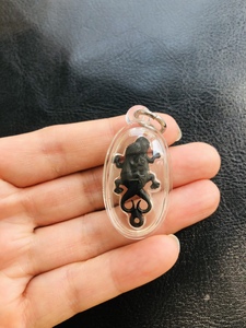 泰国佛牌 阿赞喷 壁虎