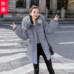 小雪花羽绒服