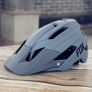 dh fox越野头盔骑行装备山地自行车半盔速降越野盔一体成型头盔