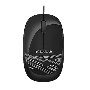 Logitech/罗技M105有线鼠标笔记本电脑鼠标USB有线鼠标