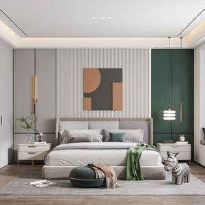 000人付款天猫新中式卧室床头装饰画带灯主人房背景墙床头画2021年