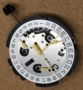 手表配件 瑞士原装 eta g10.212 6针3点位4.5日历 v8石英石英机芯