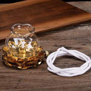 棉灯灯环保油芯油灯供灯佛堂水晶纤维灯芯长明灯灯芯无烟佛教用品