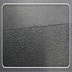 库存现货pvc麻面板 黑色皮纹板塑料板 3mm4mm 可定制尺寸厚度