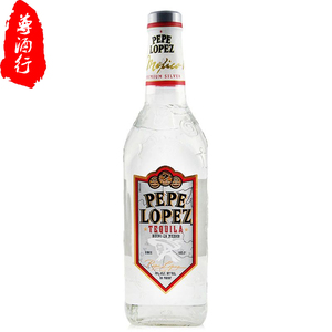 行货 PEPE LOPEZ Tequila 墨西哥 雷博士银龙舌兰酒750ml特基拉