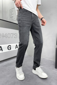 正品明顿2024年春夏男裤新款N4073-06，新颖精致时尚潮流牛仔裤