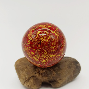 大漆珠手串手持念珠手链老型男女犀皮漆欧珀非遗漆器饰品手工文玩17人