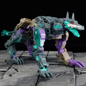 52toys猛兽匣系列限定铁腕狼收纳盒万能匣侠变形方块玩具机甲匣子