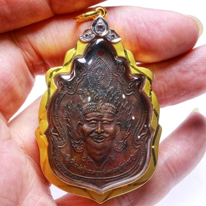 载托新款佛牌牌燕燕泰佛 泰国正牌 龙婆湾 2537年二期 火眼鲁士