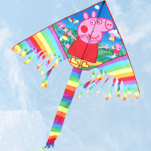 潍坊小猪佩奇佩琪儿童风筝男孩女孩微风易飞大型高档网红中国风