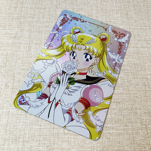 非东映复刻美少女战士闪卡卡片不可帖