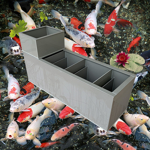 pp塑料大型加厚静音过滤槽鱼缸箱锦鲤池鱼池鱼缸过滤器定制过滤箱