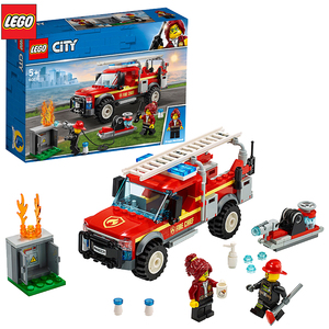 lego乐高积木男孩子城市组系列60232消防汽车卡车拼装玩具正品