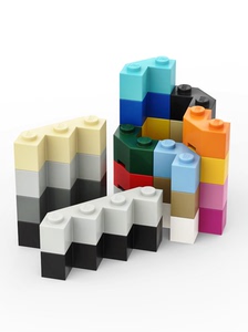 LEGO乐高 87620 2x2 2462  3x3 14413 4x4 多面砖 黑白深红浅灰米