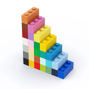LEGO乐高 3622 1x3基础砖 黑 白 浅灰 深灰 蓝 米 黄 棕 红绿橙粉