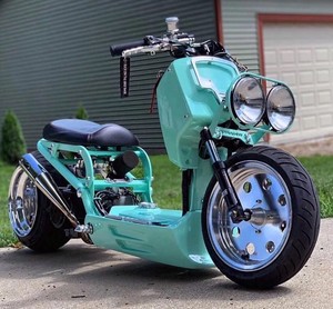 本田祖玛110改装电喷女士50cc踏板迷你小猴子燃油助力车250摩托车