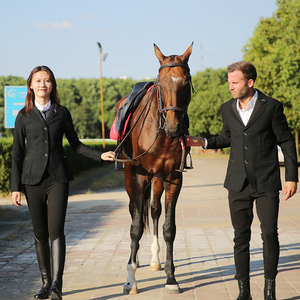 意大利aa马术障碍骑士西服舒适网眼透气骑士服障碍比赛西服男女款