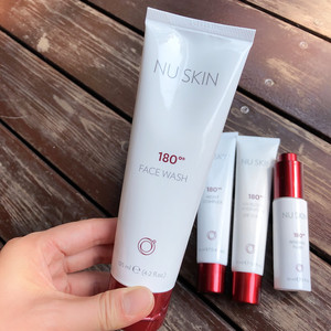 nuskin韩国如新180焕采洁面乳125ml改善暗沉保湿泡沫洗面奶