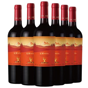 【牛肉哥粉丝专享】尼雅玛纳斯精制干红750ml*6
