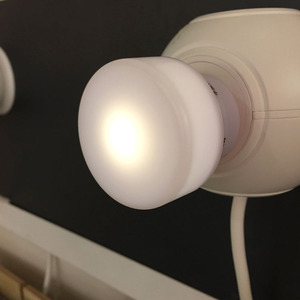 ikea宜家龙吉图光控感光led小夜灯感应夜灯床头灯国内代购