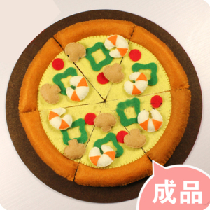 【成品】幼儿园手工diy不织布免剪裁美食点心蔬菜海鲜披萨包邮