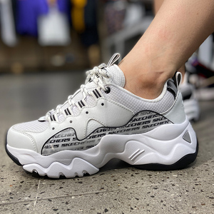 skechers斯凯奇女鞋149225吴宣仪明星同款三代熊猫鞋老爹鞋149255
