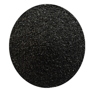 厂家优惠供应建筑10-200目玄武岩黑砂亮黑沙子黑色石子黑色石英砂