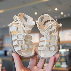 夏季新款宝宝鞋子婴儿学步鞋女童凉鞋高帮罗马鞋软底防滑婴幼儿鞋