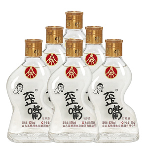 五粮液生态公司歪嘴小酒52度 100ml*6瓶浓香型配制酒流通小酒