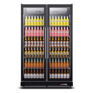 德玛仕啤酒柜展示柜冷藏冰柜保鲜柜商用超市饮料柜酒吧冰箱三开门