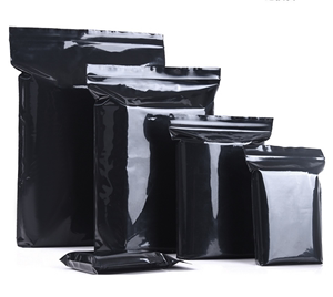 黑色全密封塑料煤样袋煤样袋化验室加厚采样盛样取样袋防光避光煤