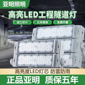 亚明led隧道模组投光灯户外防水球场高杆灯篮球广场工程专用照明