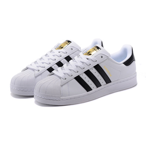 阿迪达斯贝壳头板鞋低帮运动鞋