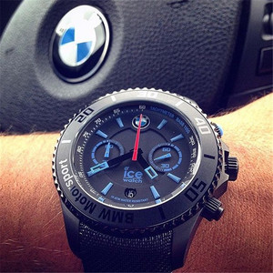 代购ice watch-bmw motorsport系列宝马赛车运动防水大表盘男手表