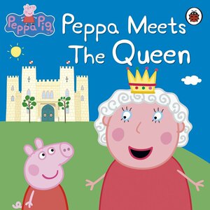 英文原版 小猪佩奇:佩奇遇到女王 peppa pig: peppa meets the queen