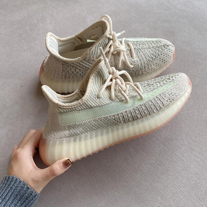 椰子鞋350白天鹅满天星正品官网男女鞋子潮鞋莆田yeezy过毒运动鞋