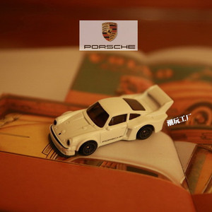 1:64 保时捷porsche授权生产 911 turbo白魔 汽车模型