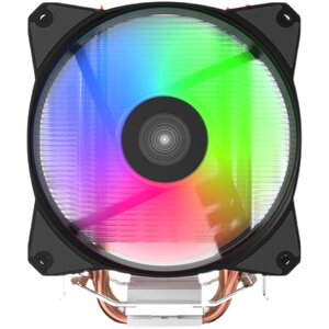 半岛铁盒神冰400l四铜管炫彩散热风扇12100f12400f h610 b660 x79