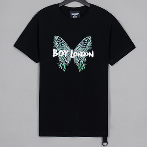 boy london专柜正品黑色短袖t恤男女2021蝴蝶b212nc702902原599