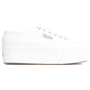 Superga休伯家女式白色高地帆布鞋休闲运动鞋板鞋小白鞋时尚新款