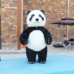 充气大熊猫卡通人偶服装定制网红北极熊活动宣传演出行走玩偶衣服