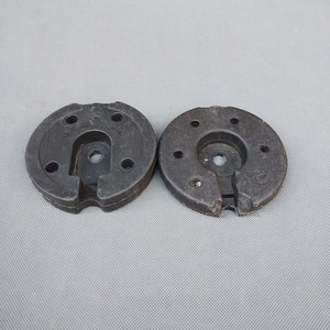 台灯落地灯底座配重块 加重块 折边盘配重河沙增重胶块防倒加稳块