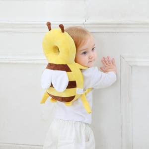 宝宝防摔神器婴儿学走路护头帽小蜜蜂护头枕儿童学步防摔枕背带