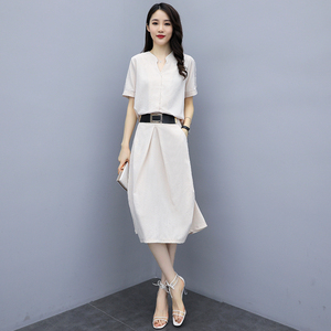 女士套裙夏两件套