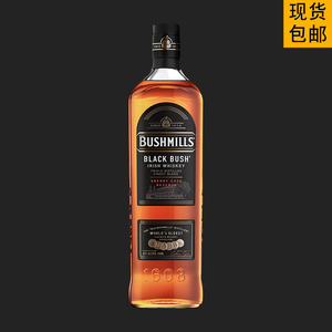 进口洋酒 bushmills布什米尔百世醇黑标爱尔兰威士忌奥妙经典黑