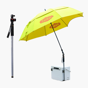 途酷钓鱼伞 2017新款tuku二维云台b款1.8m 180°旋转 地插另购